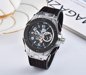 NEW HUBLOT Luxury Brand quartz Mens Watches Quartz Watch Stainless Steel Strap  men's wristwatch classic business dress  watch