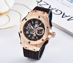 NEW HUBLOT Luxury Brand quartz Mens Watches Quartz Watch Stainless Steel Strap  men's wristwatch classic business dress  watch