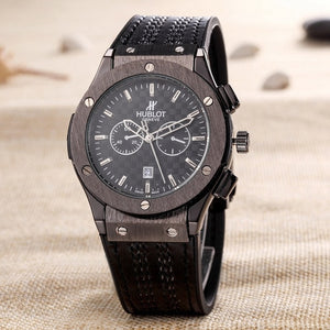 HUBLOT Luxury Brand quartz Mens Watches Quartz Watch Stainless Steel Strap  men's wristwatch classic business dress men's watch