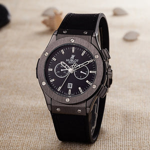 HUBLOT Luxury Brand quartz Mens Watches Quartz Watch Stainless Steel Strap  men's wristwatch classic business dress men's watch