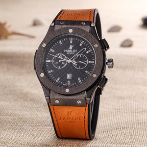 HUBLOT Luxury Brand quartz Mens Watches Quartz Watch Stainless Steel Strap  men's wristwatch classic business dress men's watch