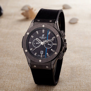 HUBLOT Luxury Brand quartz Mens Watches Quartz Watch Stainless Steel Strap  men's wristwatch classic business dress men's watch