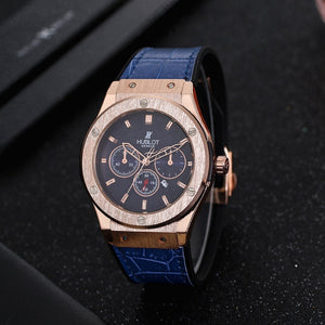 HUBLOT Luxury Brand quartz Mens Watches Quartz Watch Stainless Steel Strap  men's wristwatch classic business dress men's watch