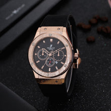 Load image into Gallery viewer, HUBLOT Luxury Brand quartz Mens Watches Quartz Watch Stainless Steel Strap  men&#39;s wristwatch classic business dress men&#39;s watch
