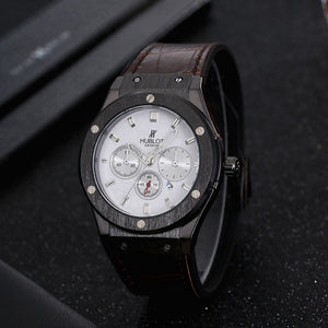 HUBLOT Luxury Brand quartz Mens Watches Quartz Watch Stainless Steel Strap  men's wristwatch classic business dress men's watch