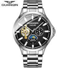 Load image into Gallery viewer, GUANQIN 2020 business watch men Automatic Luminous clock men Tourbillon waterproof Mechanical watch top brand relogio masculino
