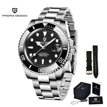 Load image into Gallery viewer, PAGANI Design 2020 Men Watch Luxury Automatic Mechanical Wrist Watch Men Stainless Steel 100m Waterproof Watch Relogio Masculino
