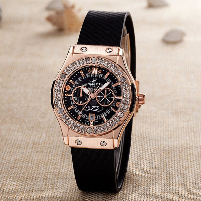 HUBLOT Luxury Brand quartz Mens Watches Quartz Watch Stainless Steel Strap  men's wristwatch classic business dress men's watch