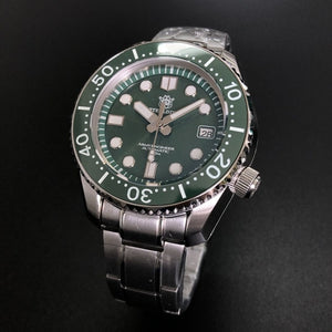 STEELDIVE 1968 Japan  First All-In-One Case Without Bottom Cover Dive Watch 300m Automatic Watch Sapphire 316L Steel Watches Men