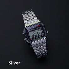 Load image into Gallery viewer, Rose Gold Silver Watches Men Watch Electronic Digital Display Retro Style Clock Men&#39;s Relogio Masculin Reloj Hombre homme
