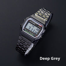 Load image into Gallery viewer, Rose Gold Silver Watches Men Watch Electronic Digital Display Retro Style Clock Men&#39;s Relogio Masculin Reloj Hombre homme
