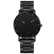 Load image into Gallery viewer, 2020 Minimalist Men&#39;s Fashion Ultra Thin Watches Simple Men Business Stainless Steel Mesh Belt Quartz Watch Relogio Masculino
