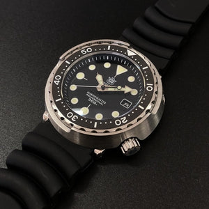 STEELDIVE 1975 Tuna Mechanical Watch Men 300m Diver Watch Mens NH35 Automatic Watch Men Steel Dive Watches Luxury C3 Luminous