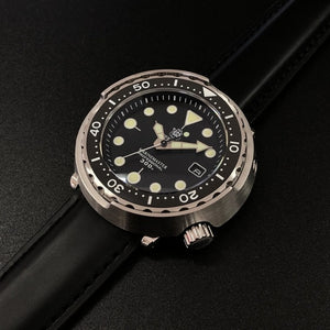 STEELDIVE 1975 Tuna Mechanical Watch Men 300m Diver Watch Mens NH35 Automatic Watch Men Steel Dive Watches Luxury C3 Luminous